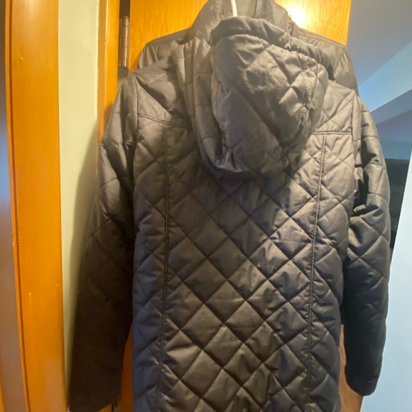 MEDIUM FUZZY LINED COLUMBIA BUBBLE JACKET - Picture 3 of 3